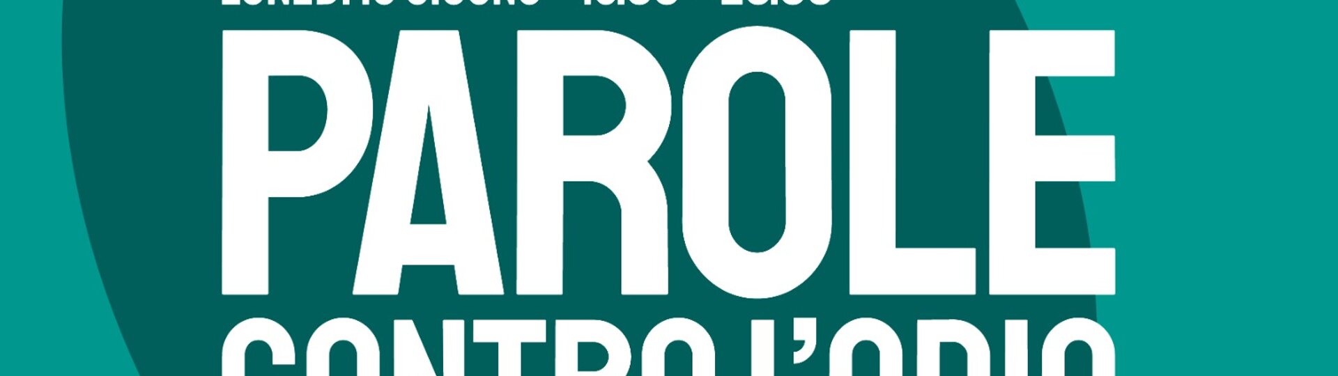 Parole contro l'odio 